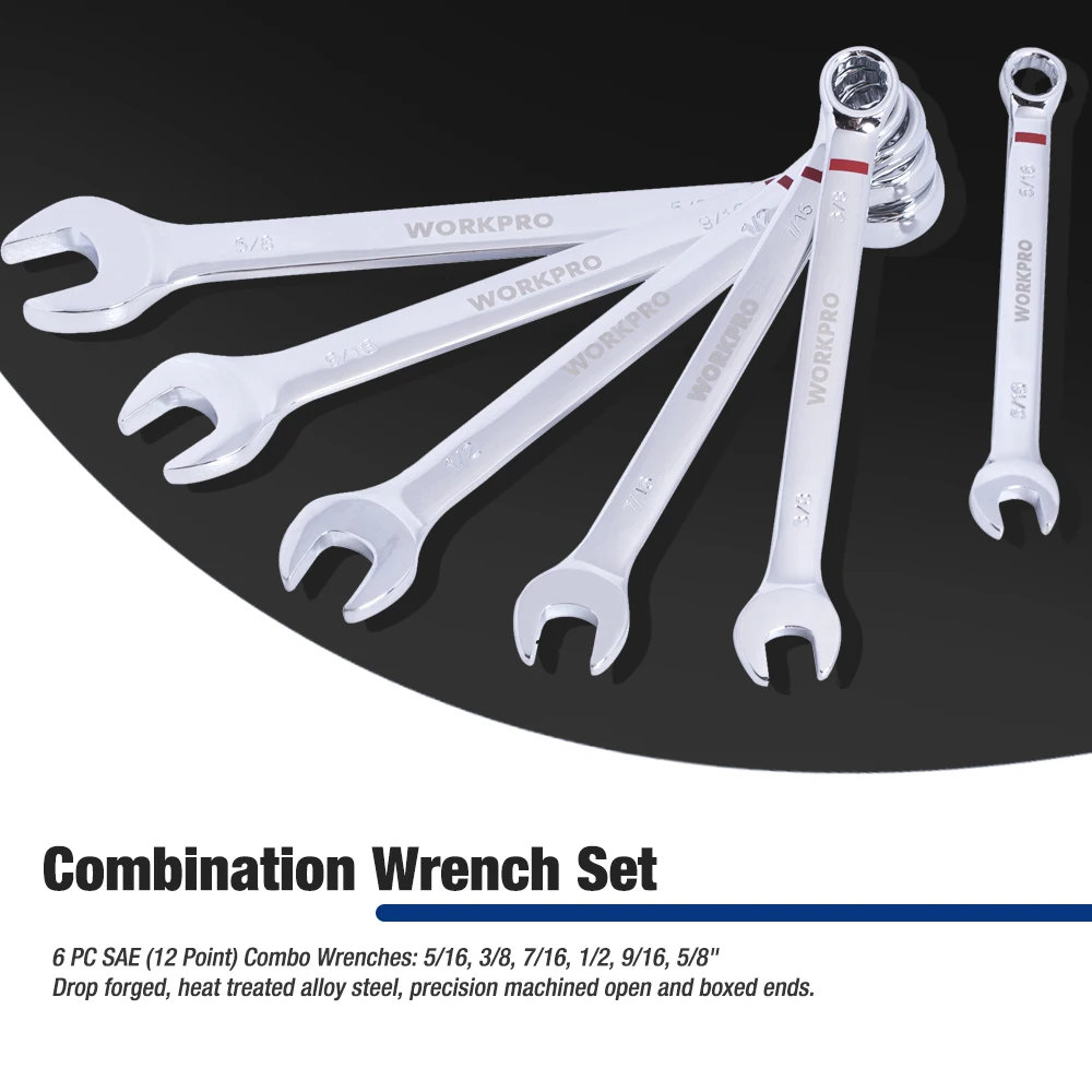 WORKPRO 101 Máy Tính Cơ Khí Dụng Cụ Gia Dụng Cụ Dụng Cụ Sửa Xe Ổ Cắm Bộ Bánh Răng Cờ Lê Cờ Lê