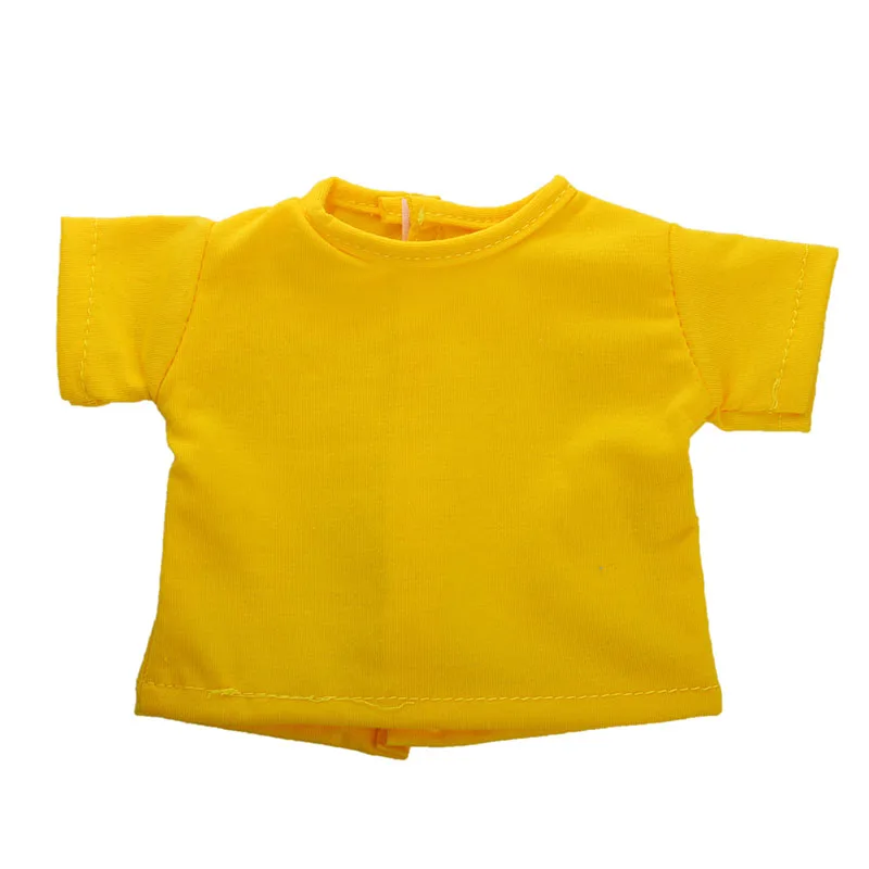 Camisetas de muñeca Reborn, ropa de muñeca americana de 18 pulgadas, accesorios para bebé, Festival de regalo de cumpleaños, 40-43cm, envío gratis