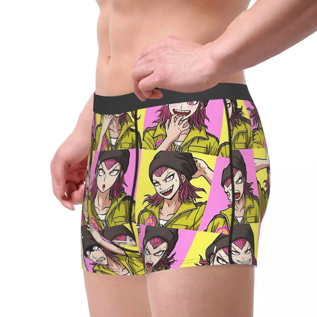 Danganronpa Makoto Naegi Monokuma Komaru Kaede Game Kazuichi Souda Underpants Cotton Panties Man Underwear Sexy Shorts Boxer