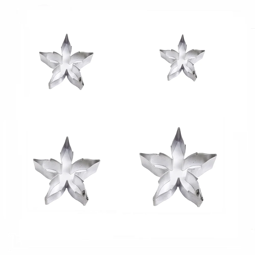 Calyx fondant sugar flower cutters baking cake decorations Polymer Clay Cold Porcelain gumpaste tools