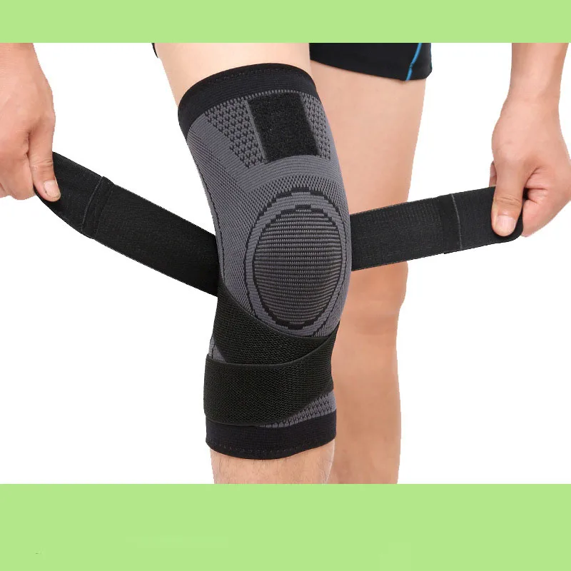 

1 set Sports Kneepad Adjustable Elastic Bandage Knee Support Protector Joint Pain Arthritis Relief Elastic Wrap Brace Protector