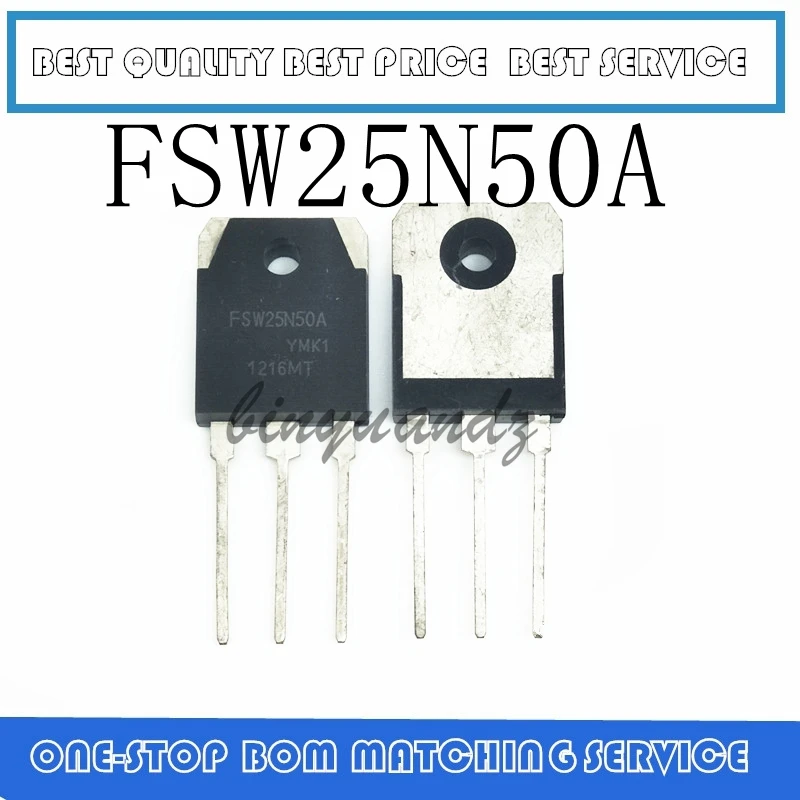 5PCS~20PCS FSW25N50 FSW25N50A 25N50 25N50A 500V 25A TO-3P  original