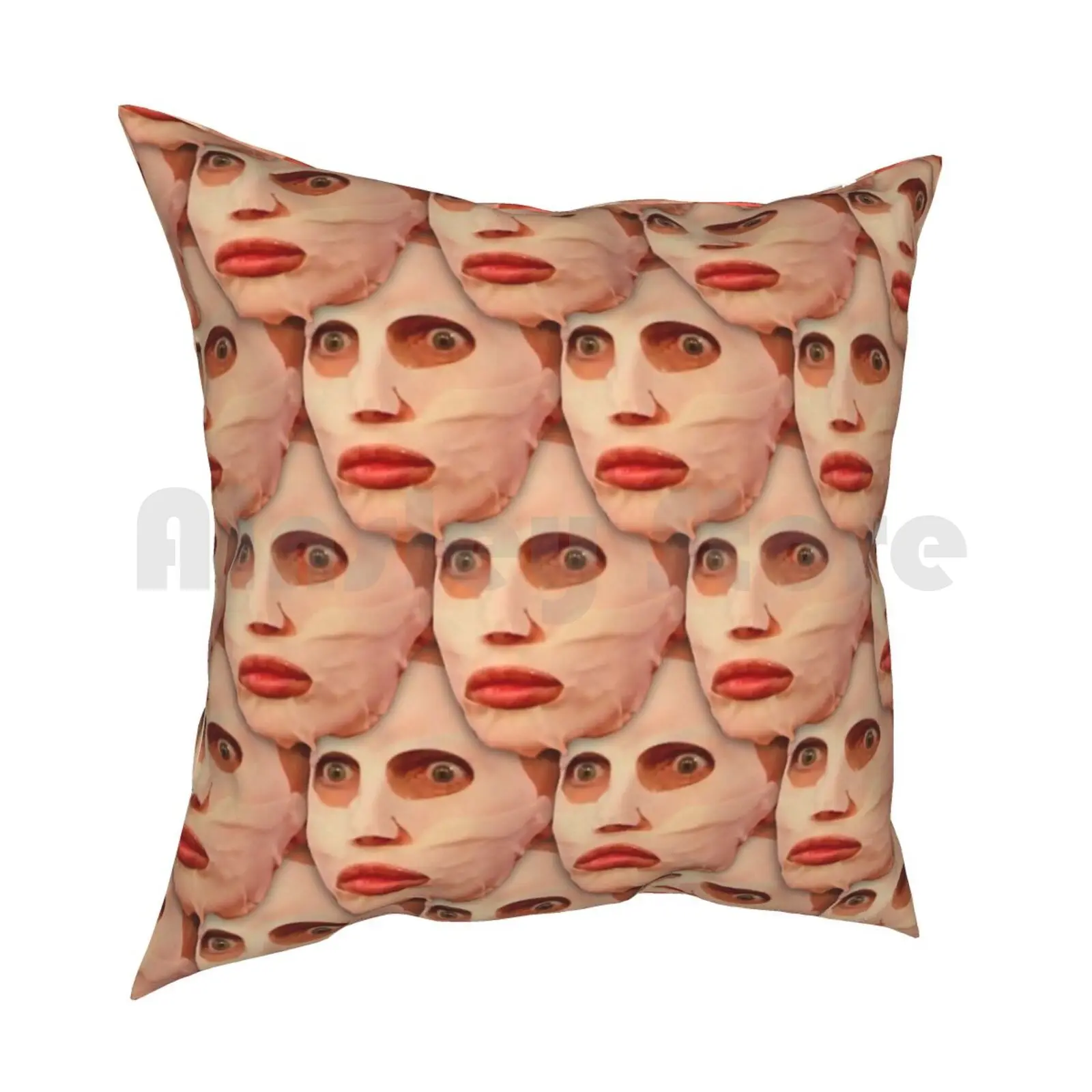 Alyssa Edwards Beauty Mask Pattern Pillow Case Printed Home Soft DIY Pillow cover Alyssa Edwards Beauty Face Pattern Funny