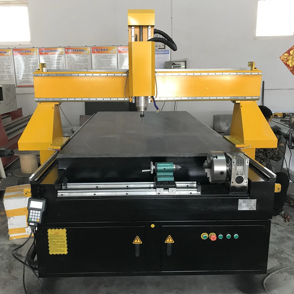 Manufacturer 3D Woodworking CNC Router With Complete Full Kit/4x8 Feet CNC Wood Engraving Machine/4 Axis CNC Milling Machine