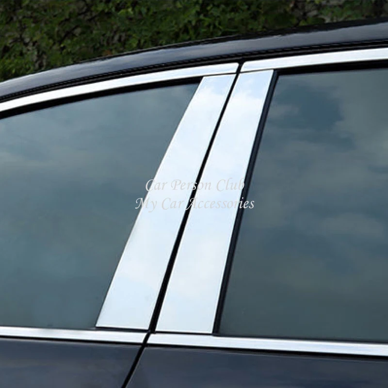 

Ленты для окон и дверей Volvo S60 2014-2019, декоративные аксессуары для автомобиля из нержавеющей стали