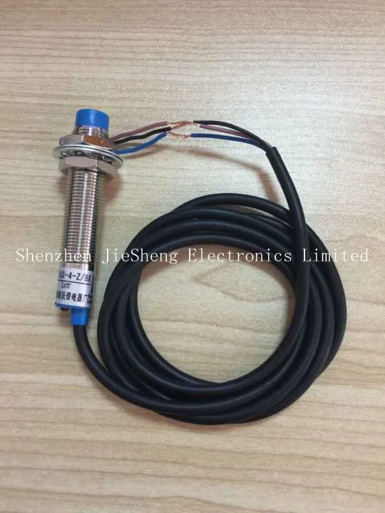 FREE SHIPPING  Sensors, inductive proximity switch LJ12A3-4-Z/BX three-wire NPN normally open