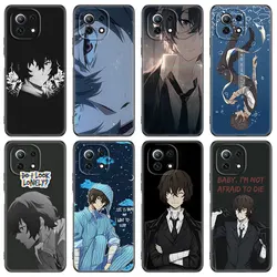 Anime Bungou bezpańskie psy Dazai Osamu skrzynka dla Xiaomi Mi POCO X3 NFC F3 GT M3 10T 11T 11X Pro 11i A2 11 Lite NE 5G CiVi okładka