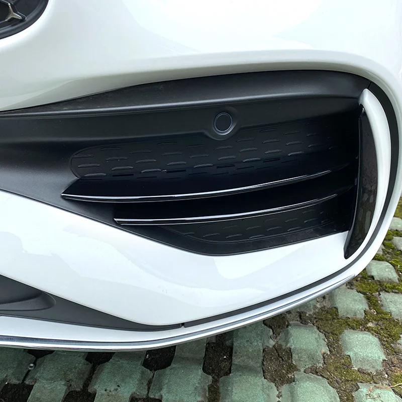 

Автомобильные аксессуары для Mercedes Benz C Class W206 2022 2023, спортивный внешний вид, новый продукт, ABS, накладка на передний бампер из углеродного волокна