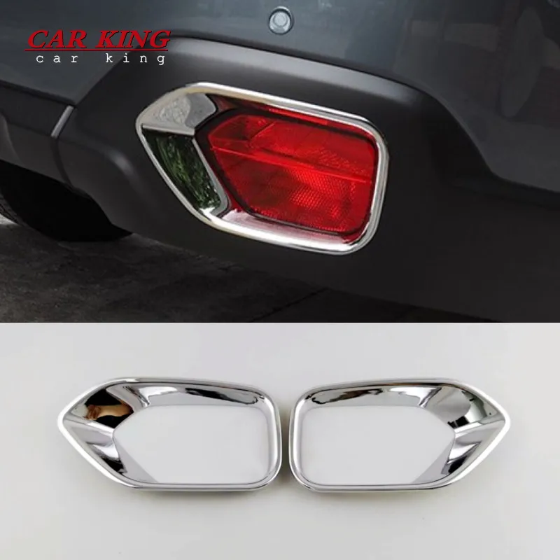 

For Subaru Outback 2015 2016 2017 ABS Chrome Rear fog Light Lamp frame Cover Trim Car Styling Accessories 2pcs