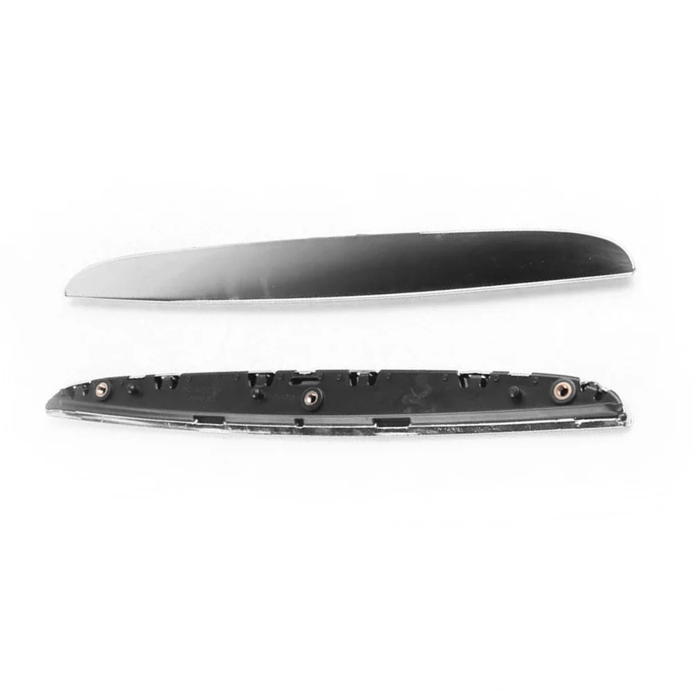 2PCS Right/Left Car Hood Chrome Trims Above Kidney Grille For BMW E90 E91 325i 330i 328i 06-08 51137117241&51137117242