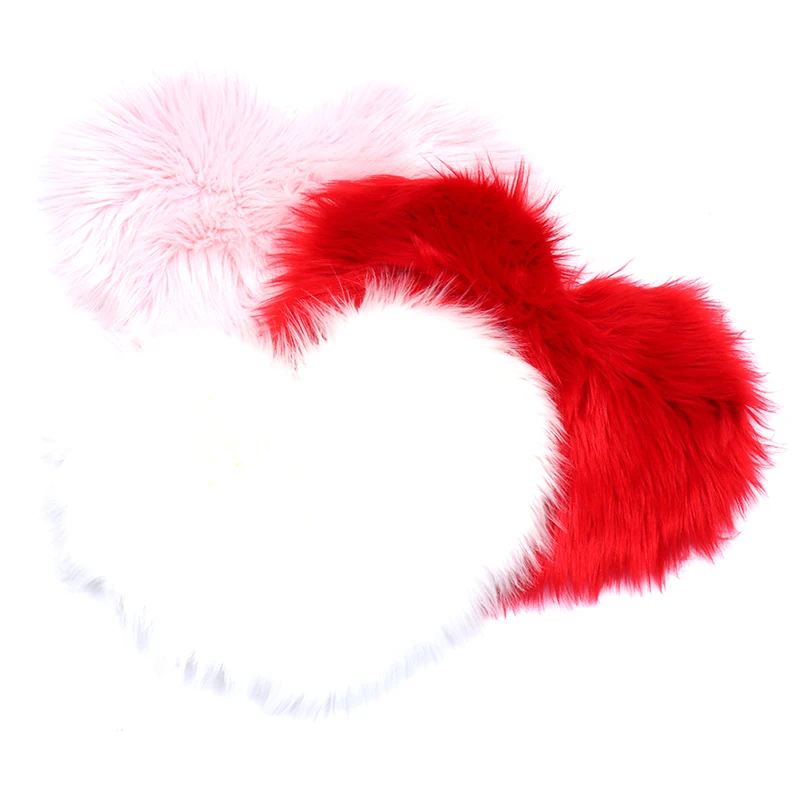 Round Love-Heart Hand Rest For Nail Pillow Nail Art Photo Background Artificial Wool Fluffy Stand For Nail Manicure Table Pads