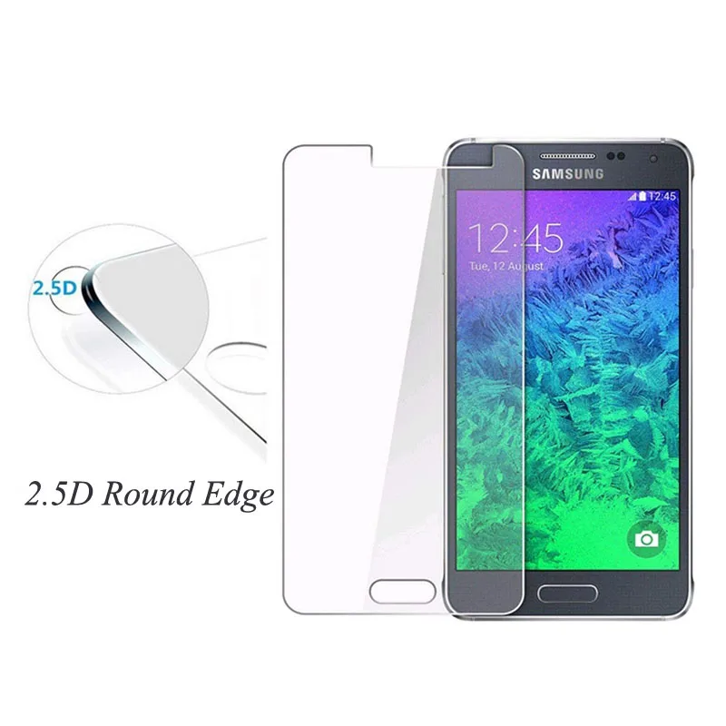 3pcs/lot Explosion-Proof On Phone 2.5D Tempered Glass Film For Samsung GALAXY Alpha G850 G850F G8508 G8508S G8509 Screen Protect