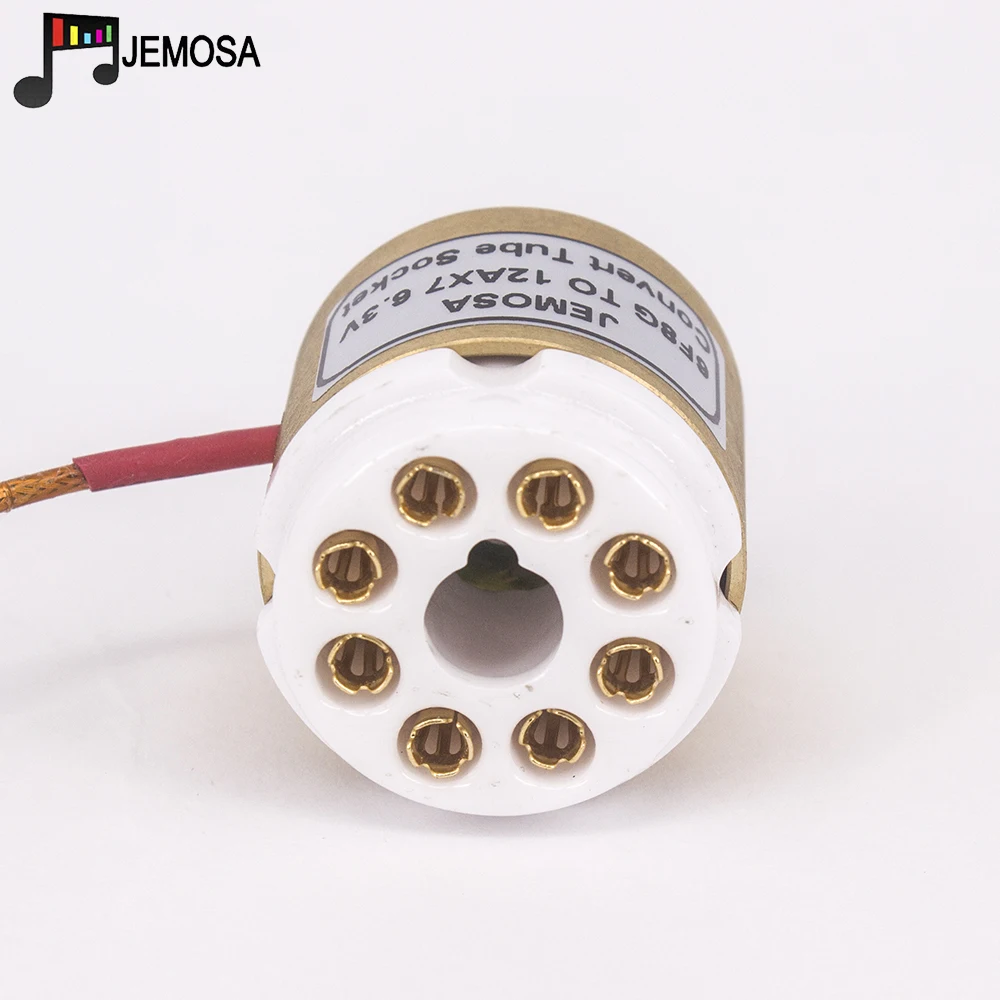 1PC 6F8G 6C8G TO 12AX7 12AU7 12AT7 ECC81 ECC82 ECC83 7025  CV4003 6.3V DIY Audio Vacuum Tube Amplifier Convert Socket Adapter