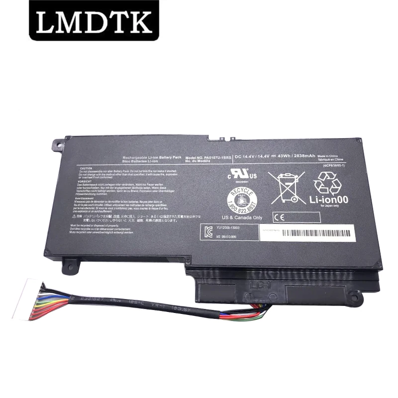 LMDTK New PA5107U-1BRS Laptop Battery For Toshiba Satellite L55 L55D P50 P55 S55 L45D L55t L50 L50-A L45 L55-A5226 L55Dt-A5253