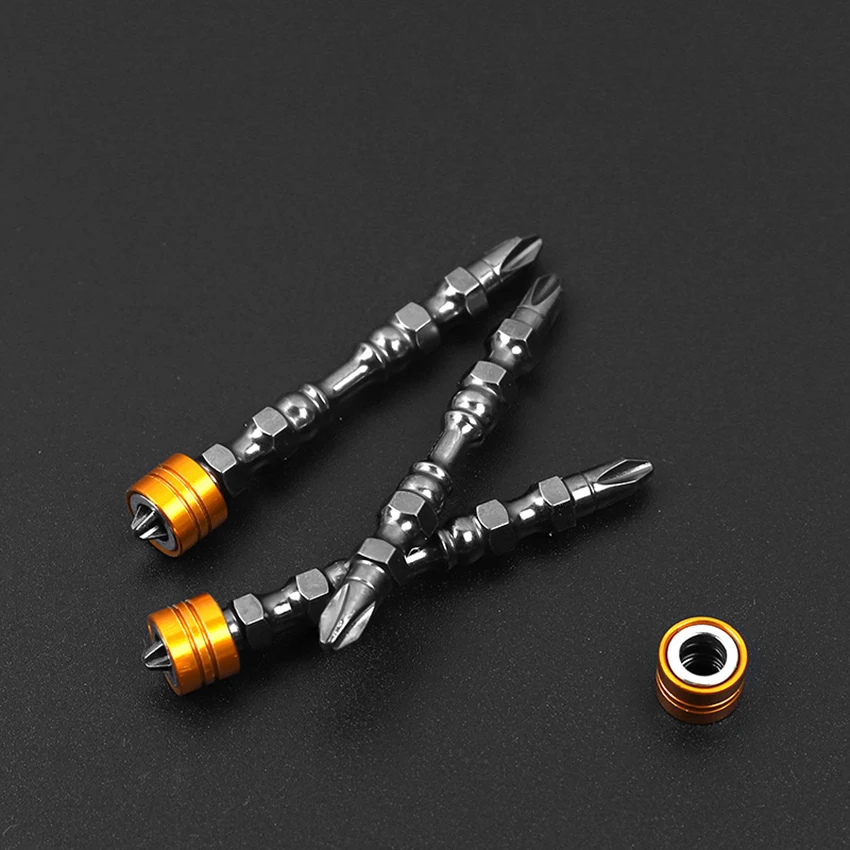 Magnetic Collar Design Dual Head PH Magnetic Phillips Cross Screw Screwdriver Bits 65mm, 110mm Electric Power Driver Bit