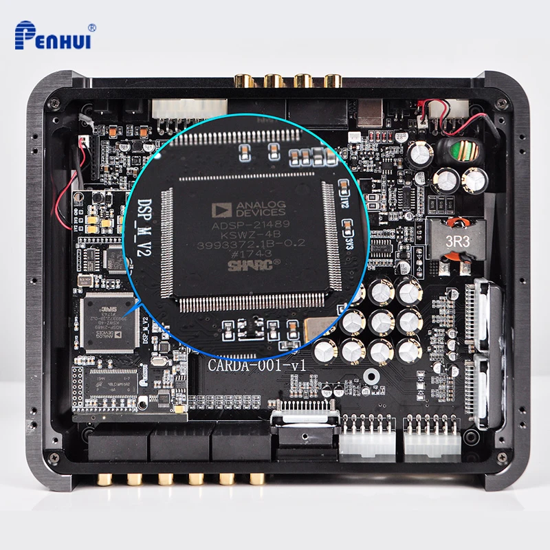 12CH Optical Car DSP Amplifier 64W X12 Car Audio Upgrading optical RCA Highlevel input RCA Highlevel output