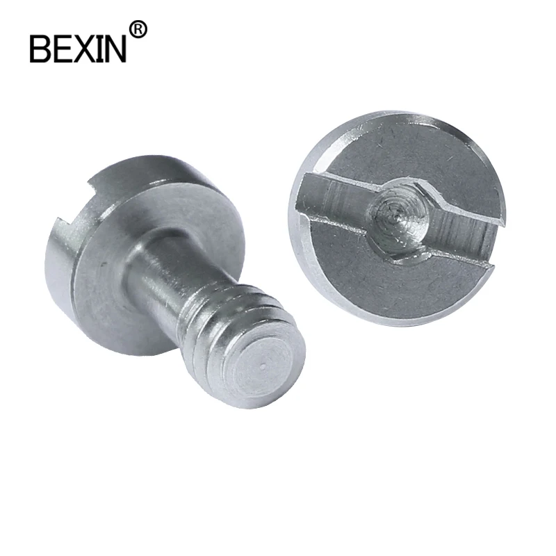 Camera mount 1/4 inch screw tripod area screw adapter 20-thread stainless steel for dslr camera tripod quick release plate