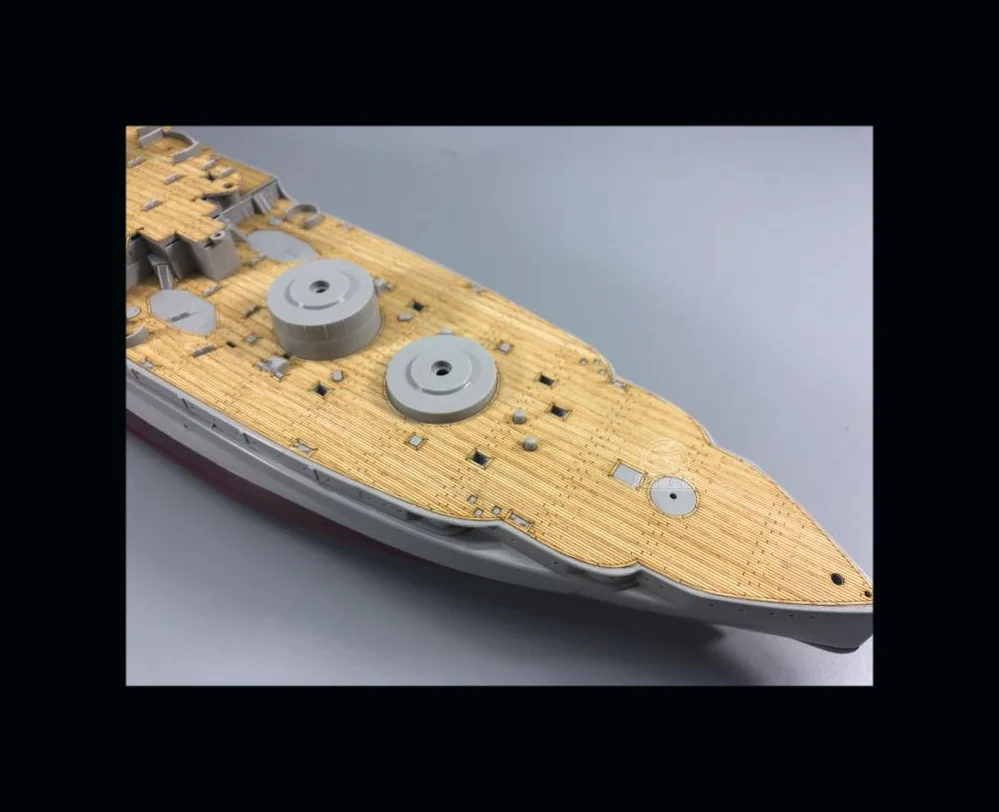 CY350008 1/350 Scale Wooden Deck for Tamiya 78013 German WWII Battleship Bismarck Model Assemble