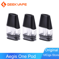 3pcs Original GeekVape Aegis One Pod Cartridge 2ml Top filling fit 0.8ohm / 1.2ohm coil For Aegis 1FC / One Kit MTL Vape