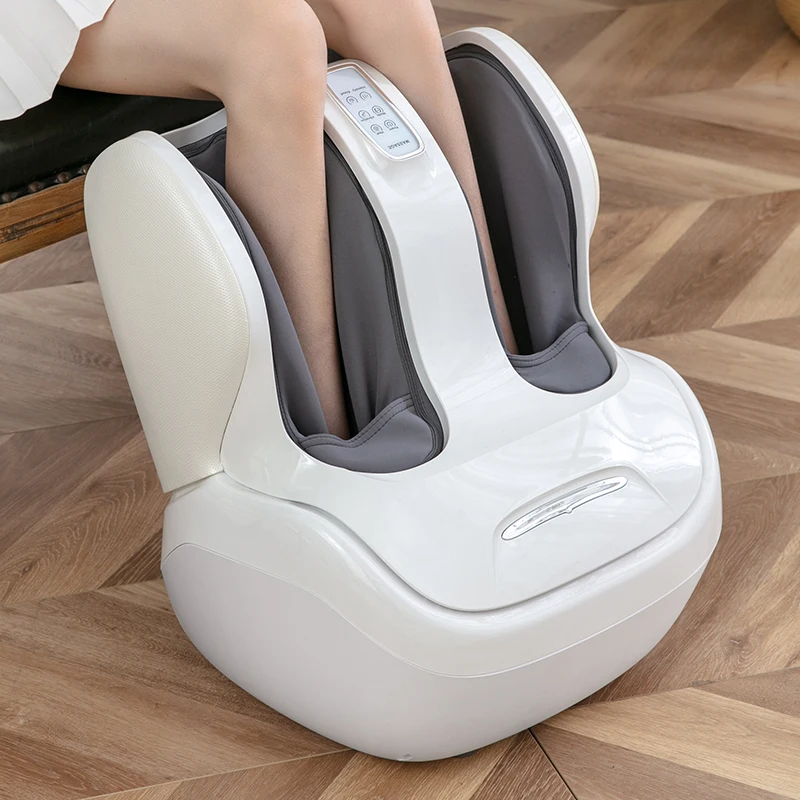 MARESE Luxury Calf Foot Massager Machine Vibration Shiatsu Rolling Heat Air Compression Massage Leg Slimming Shaping Relaxation