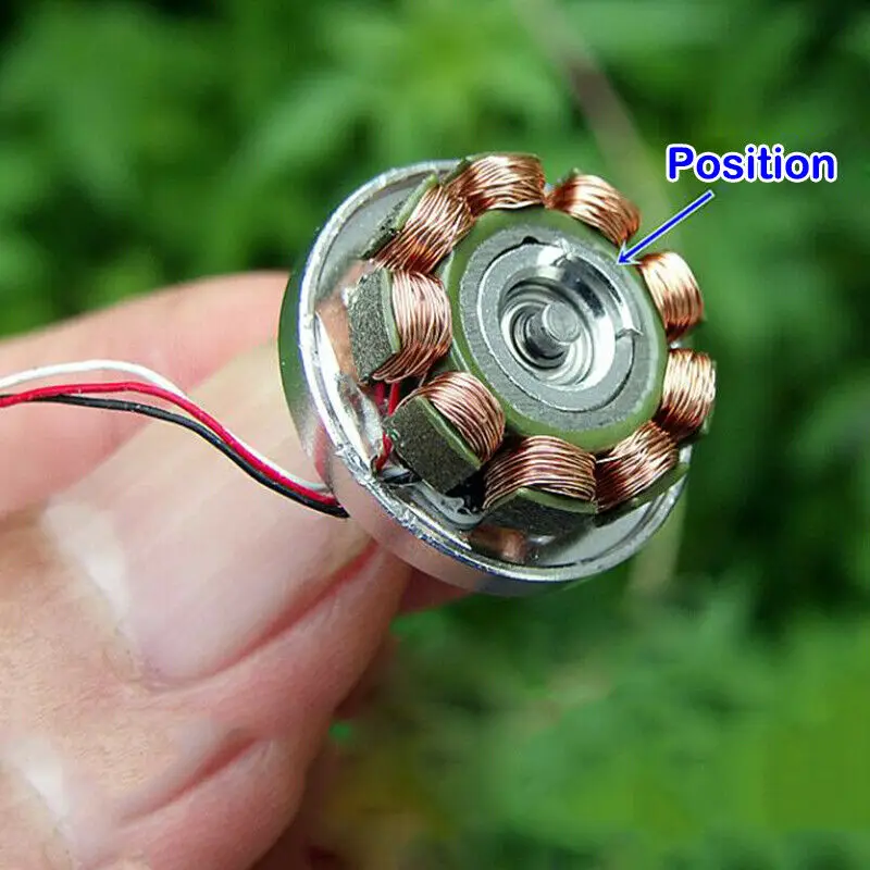 1500KV DC6V-12V 3-phase Micro 2204 PTZ Brushless Motor Dual  Ball Bearing Mini Outer Rotor for Car Quadcopter RC Drone