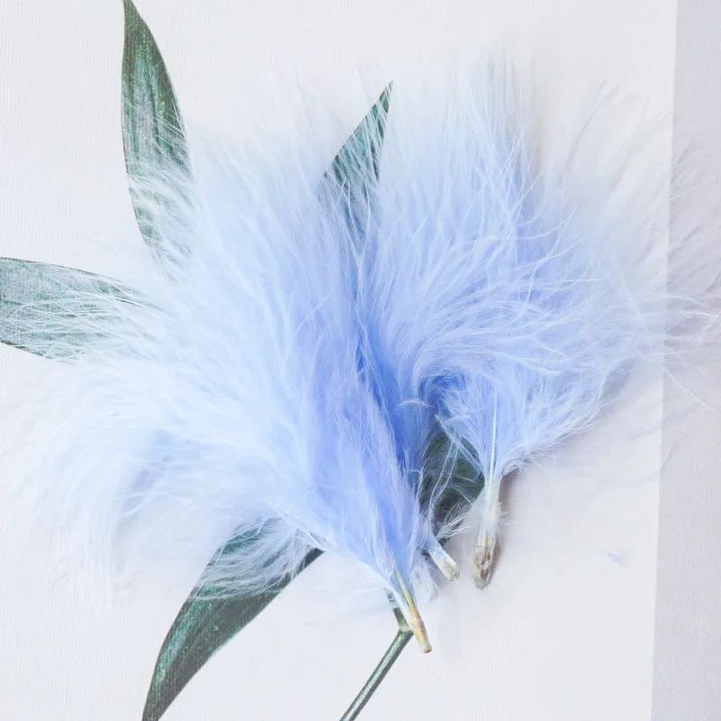 Chicken Feather 7-10cm 2-4 Inches Turkey Feathers Carnival Halloween Christmas DIY Dersses for Musilm Crafts Wedding Decoration