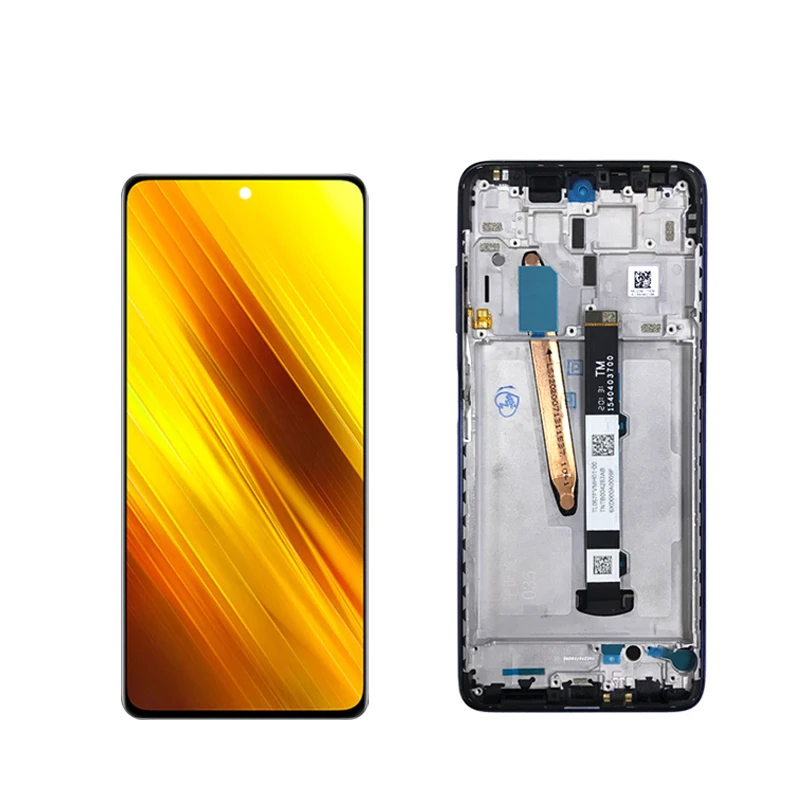 

6.67 inch For Xiaomi POCO X3 M2007J20CG Display LCD Touch Screen Digitizer For POCO X3 NFC LCD Replacement Parts