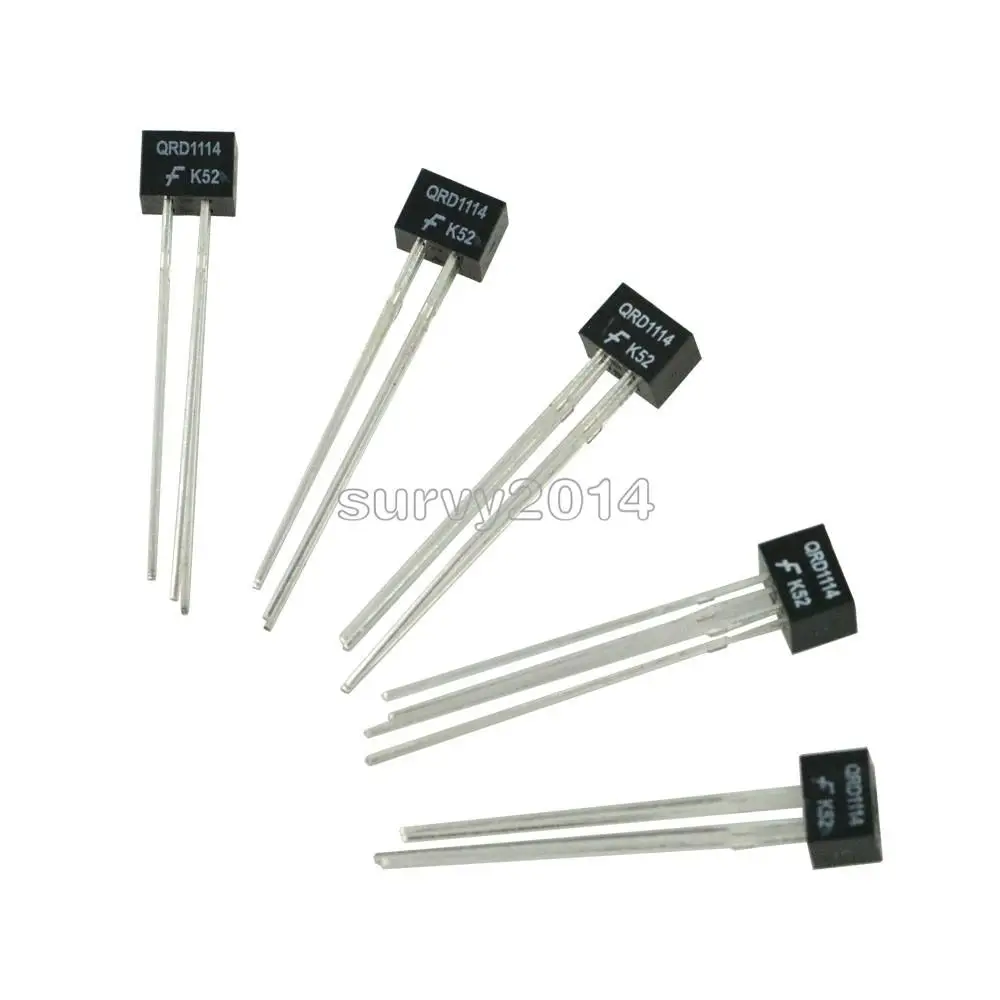 5PCS QRD1114 RD1114 D1114 1114 DIP-4 REFLECTIVE OBJECT SENSOR