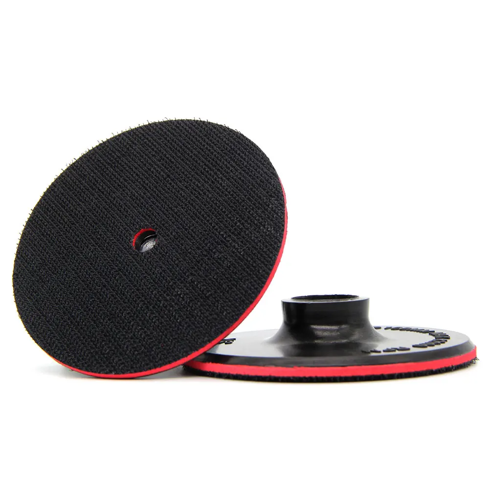 4 inch M14 Thread Thin Polishing Pad Backing Plate Plastic Material Buffing Holder Stone Wood Metal Backer Disc