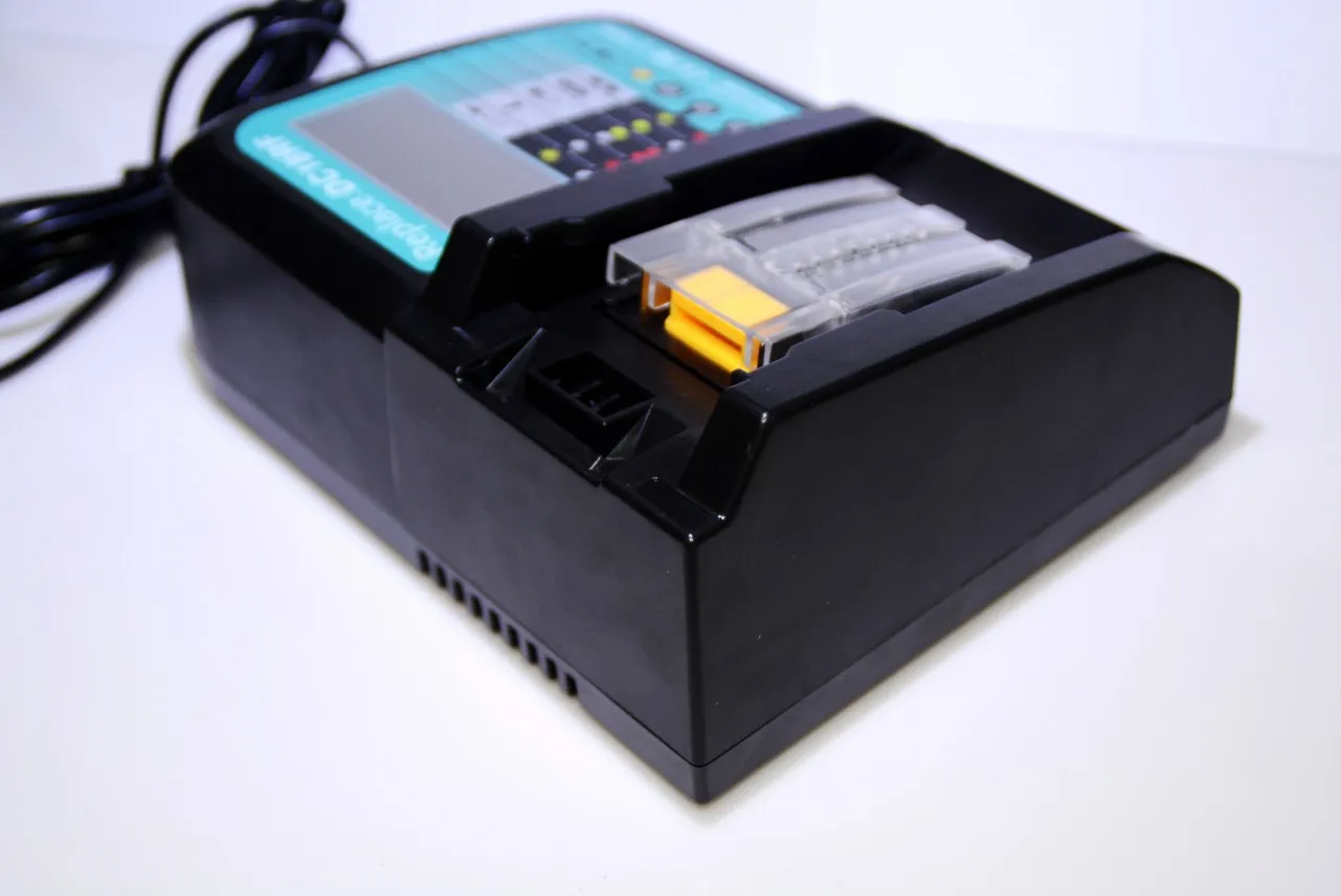 DC18RF 14.4V 18V 6.5A Li-ion Battery Charger For Makita BL1830 BL1840 BL1430 BL1440 Power Tool Charger With Fan