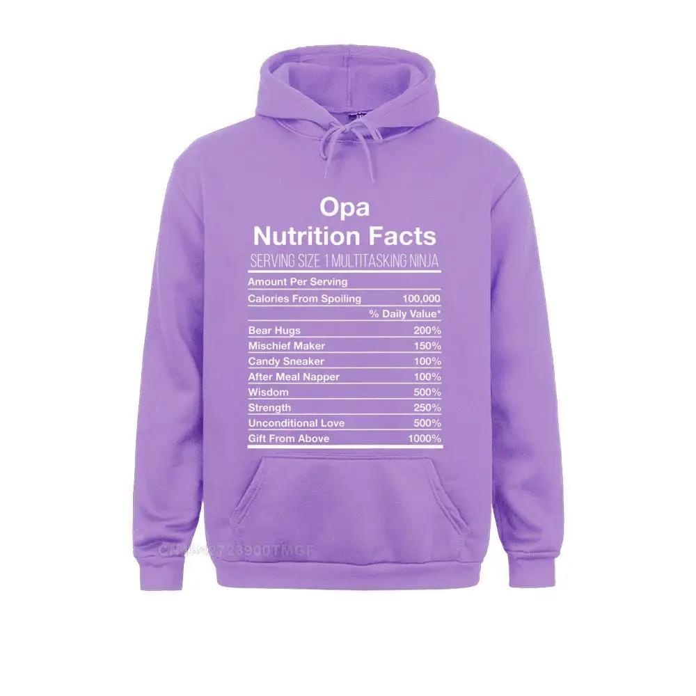 Company Youth Sweatshirts Mens Opa Nutritional Facts Definition Shirt Opa Fathers Day Gift Hoodies Sportswears Custom