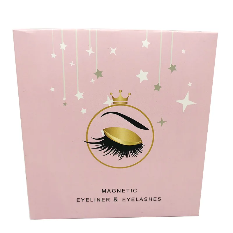 5-parowy zestaw magnetycznych rzęs i pęset Maquiagem Natural Lashes Makeup Set Faux Cils Double Liquid Eyelash Eyeliner