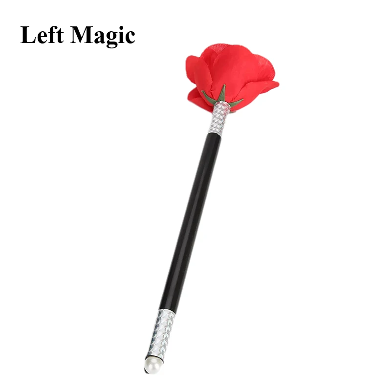 Stick To Rose / Flower Magic Tricks Flowers Close Up Street Stage Magic Props Magie Illusion Gimmicks Props Accessories
