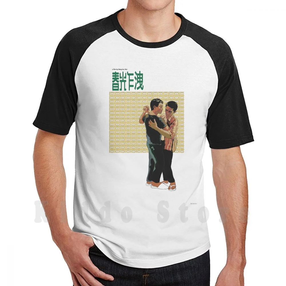 Happy Together T Shirt Cotton Men DIY Print Cool Tee Wong Kar Wai Cult Movie Movie Graphic Line Art