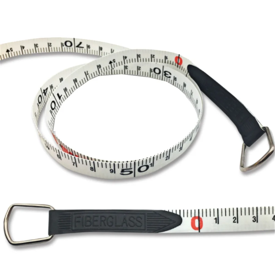 Ruler Tape 50M 30M Measure Ruler Tape Measure Engineering Tape 50 Meters Soft Tape Measure 30 Meters Ruler Fiber Ruler