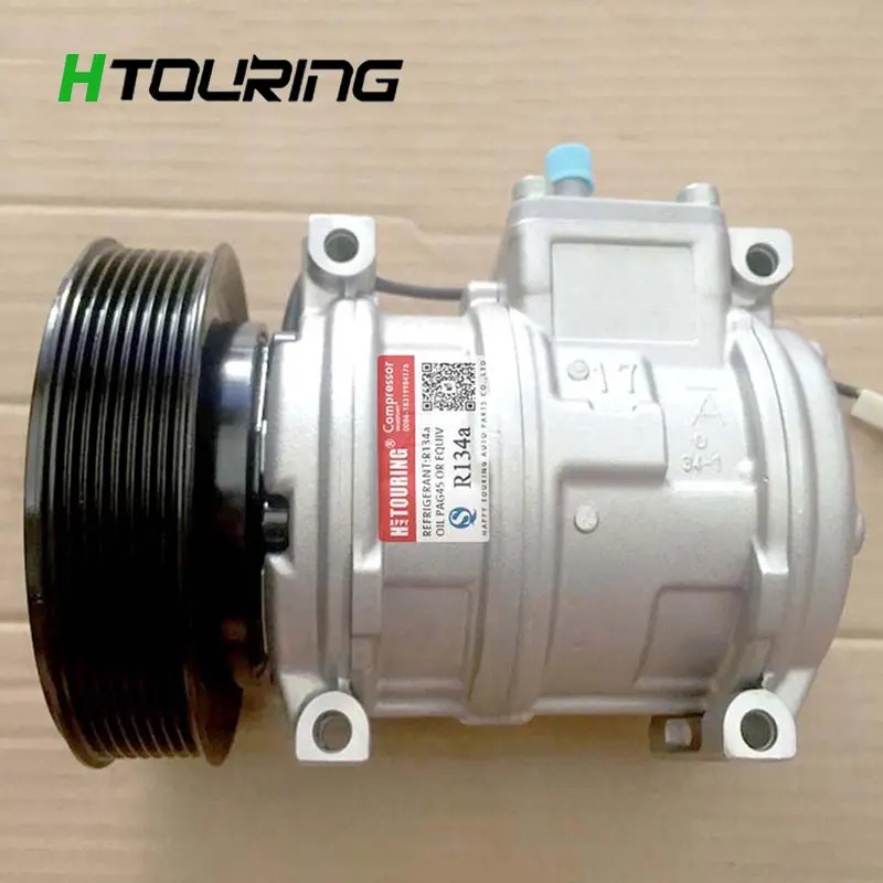 10PA17C air ac compressor for JOHN DEERE TRACTORS 77375 AH169875 447200-4930 RE46609 447170-9490 TY6764 447100-2381 4471002384