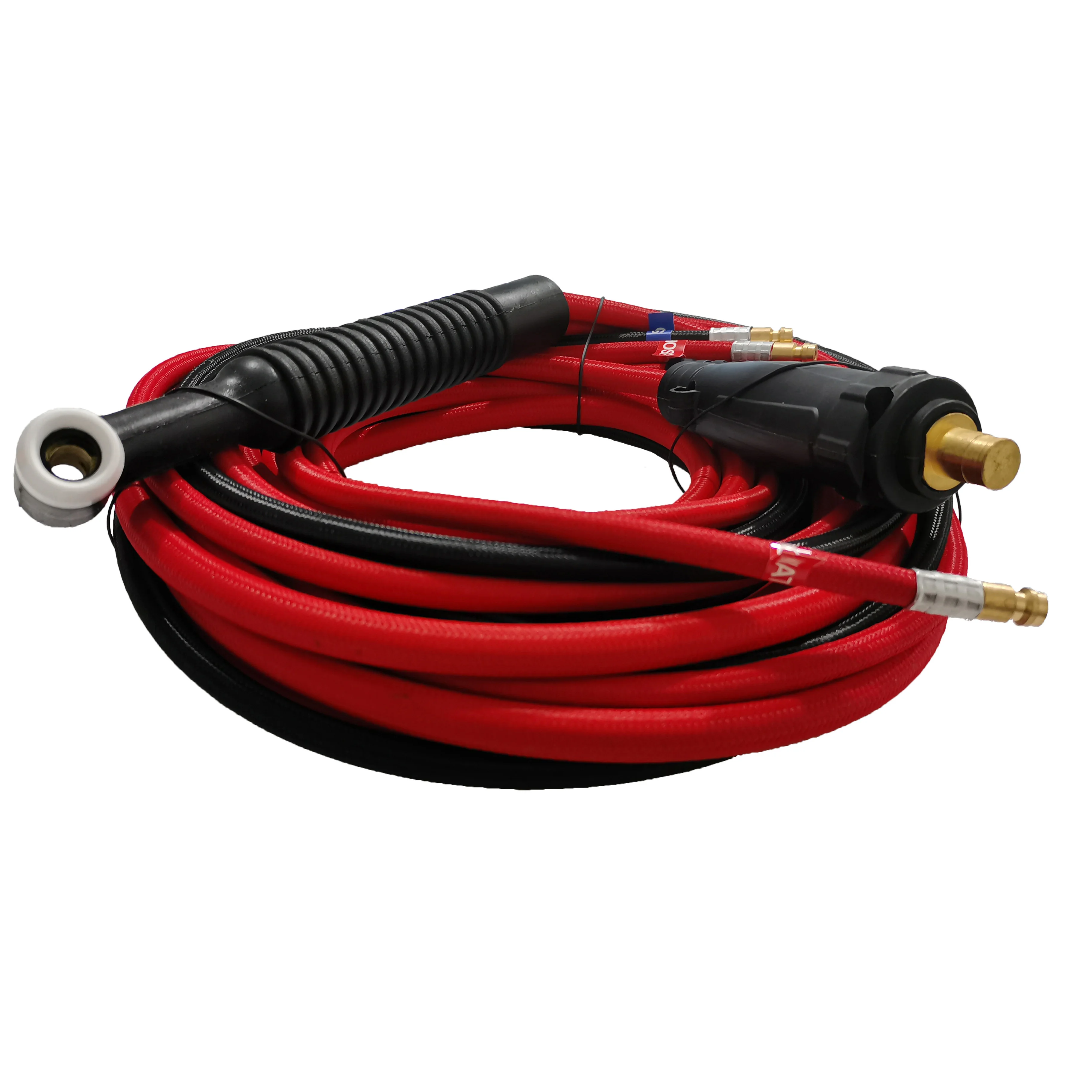 Imagem -06 - Euro Water Gás Nut Quick Connector Cabeça Preta com Cabo Macio Vermelho 4m Comprimento 3570 Wp18f