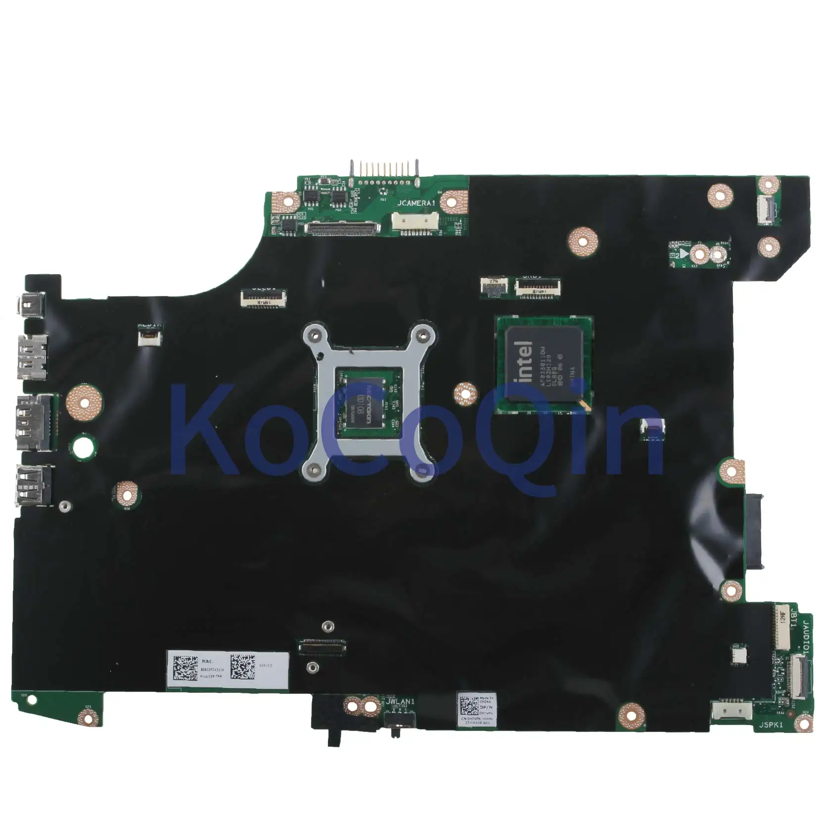 KoCoQin Laptop motherboard For DELL Inspiron E5520M Mainboard CN-0H7VP6 0H7VP6 01015HN00-535-G GM45