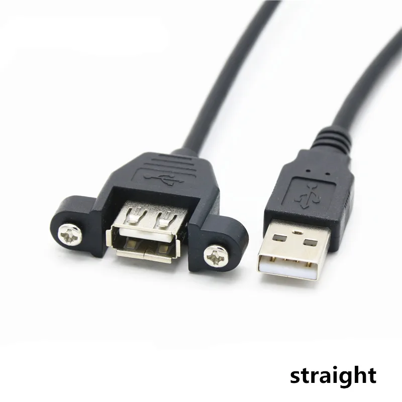 90 درجة أعلى وأسفل واليمين واليسار زاوية USB 2.0 ذكر إلى أنثى وصلة كابل سلك سوبر سرعة مزامنة البيانات تمديد كابل للكمبيوتر المحمول