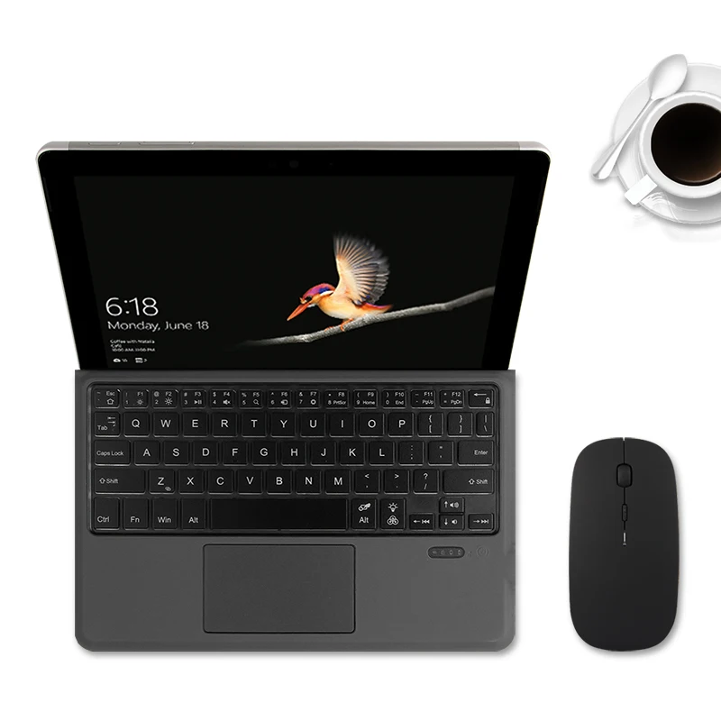 Clavier supérieur pour tablette Microsoft Surface Go, couverture de clavier Bluetooth, 10.1 pouces, GO3, GO2, GO 2, 3, 10.5 pouces