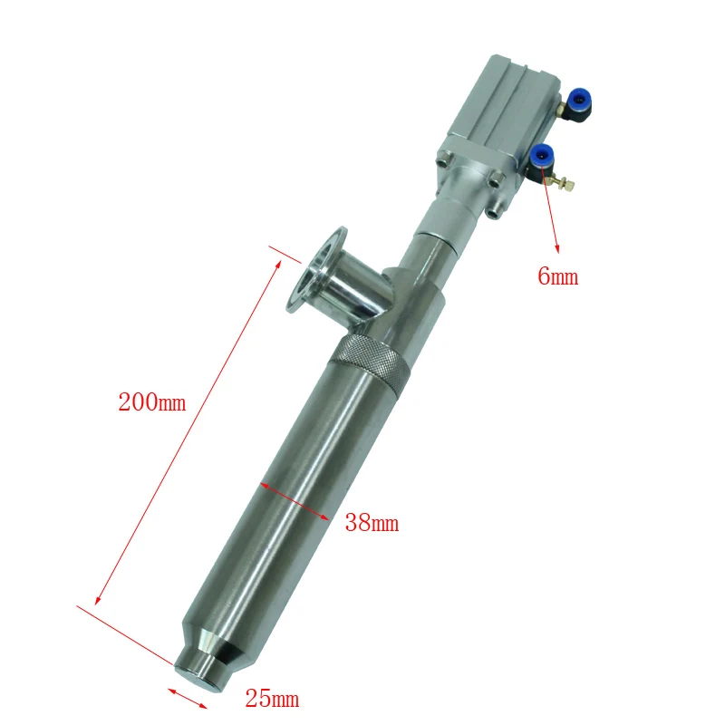 

Extended Filling Head Anti-drop Liquid stuff Filling Valve of Piston Filler pnuematic filling device outlet nozzle SHENLIN