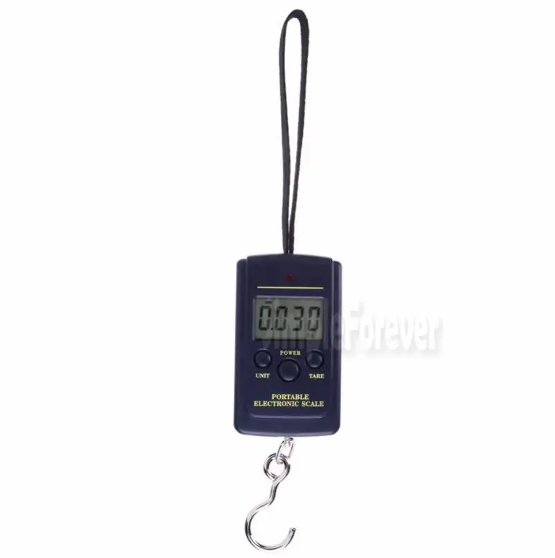 40Kg 10g Digital Scales LCD Display Hanging Hook Luggage Fishing Weight Scale Household Portable Airport Electronic Scales