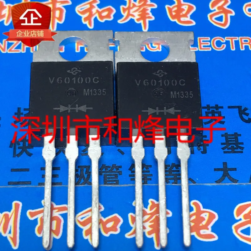 Original 10pcs/ V60100C TO-220 100V 60A