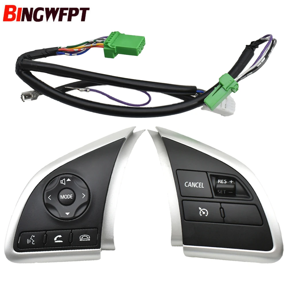 

Steering Wheel Button For Mirage 2012 2013 2014 2015 Cruise Control Switch for Space Star 13-15