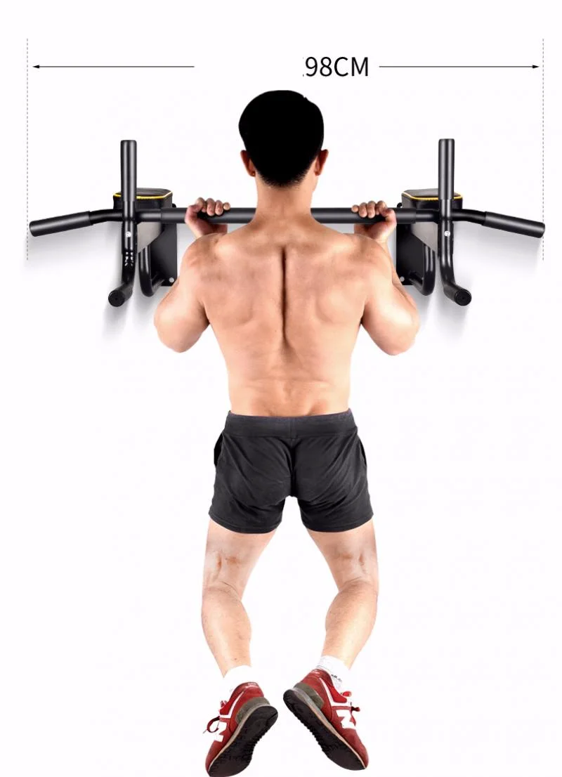 Wall Horizontal Bar Indoor Parallel Bar Training Wall Punch Horizontal Bar Fitness Equipment Gym Workout Pull Up Bar Exercise