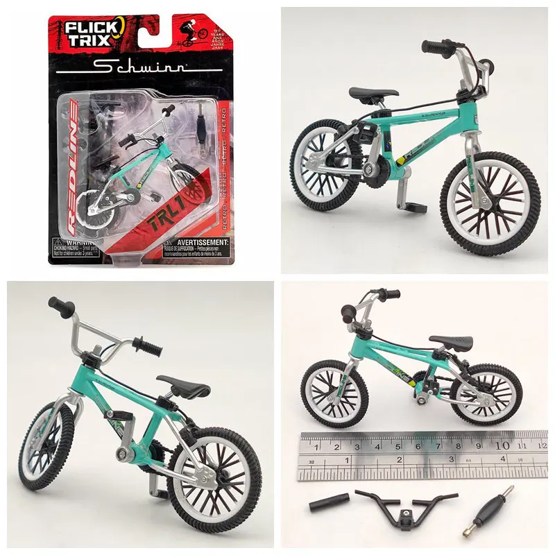 FLICK TRIX Miniature BMX Finger Bike PREMIUM DeathTrap Bicycle Toys Diecast Model Gift