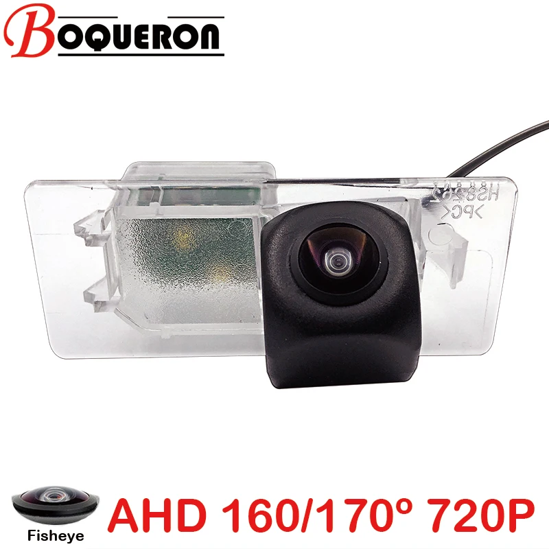 Fisheye 170 Degree 1280x720P HD AHD Car Vehicle Rear View Reverse Camera For Porsche Cayenne For Seat Arona Alhambra Ateca Leon