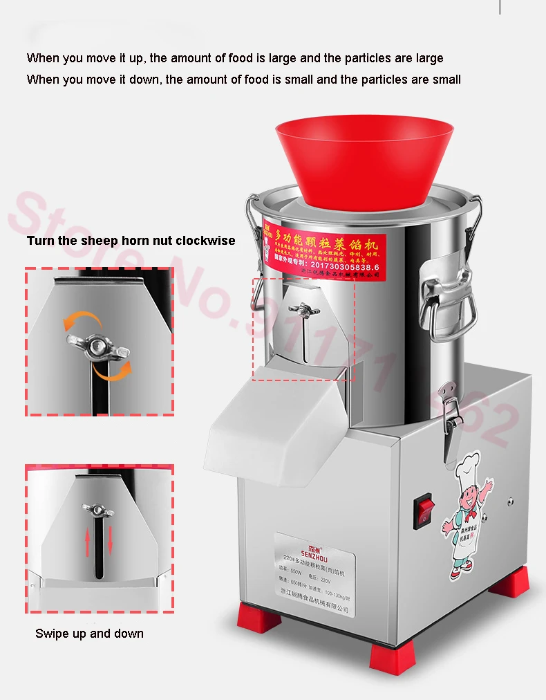 Электрический измельчитель овощей, кухонный комбайн, многофункциональная мясорубка, измельчитель чеснока/шалота, 220 В