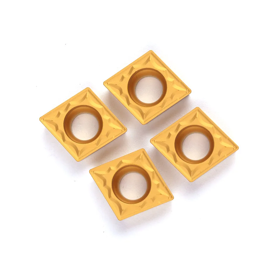 선반 터닝 공구의 오리지널 텅스텐 카바이드 인서트, CCMT09T304 HMP NC3020 PC9030 NC3030 NC3120 10 개