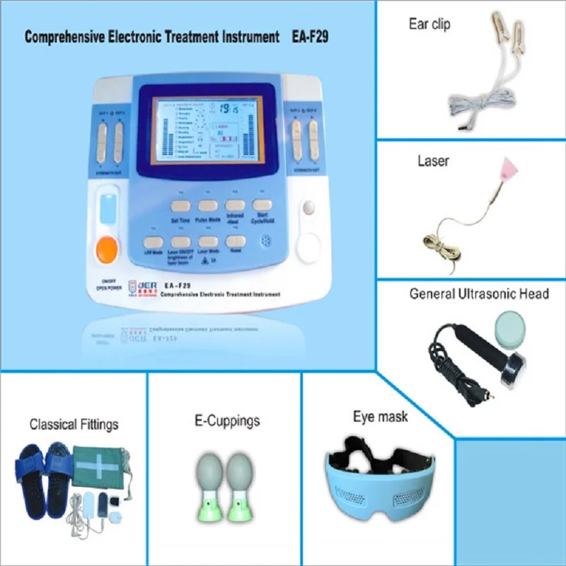 New Electro Acupuncture Stimulator EA-F29 Electronic Meridian Therapeutic Stimulation Massage And Pain Reliever Machine